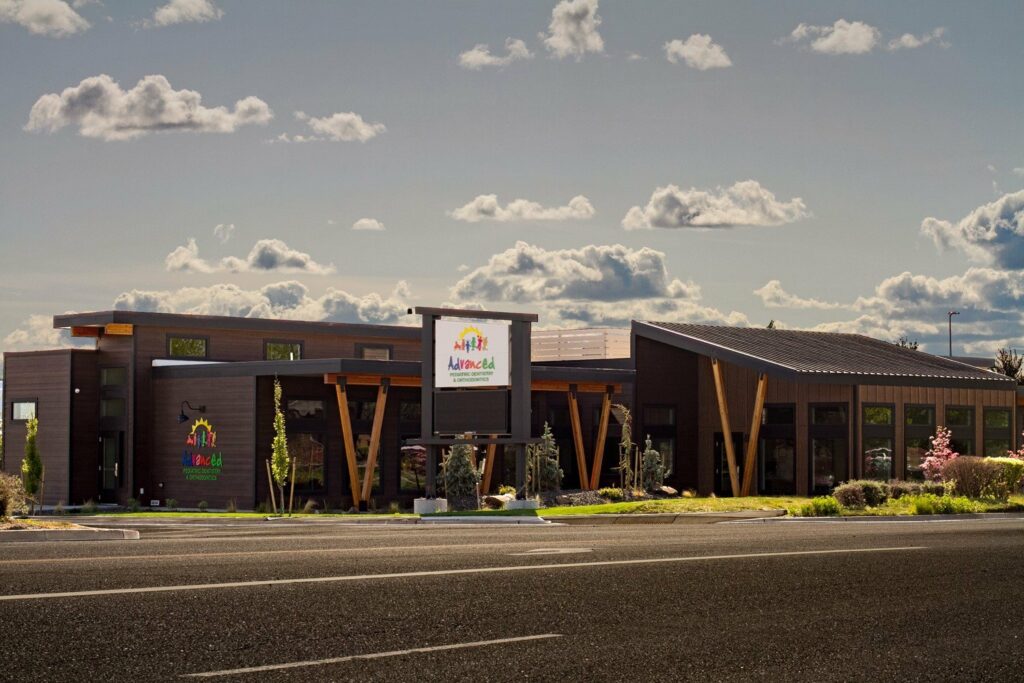 Child receiving dental care at Advanced Pediatric Dentistry & Orthodontics in Pasco, WA.